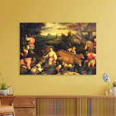Toile Les Quatre Saisons : Automne (Insitu(Salon))