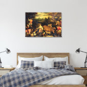 Toile Les Quatre Saisons : Automne (Insitu(Chambre))
