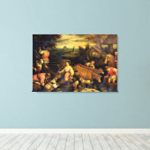 Toile Les Quatre Saisons : Automne (Insitu (Plancher de Bois))