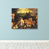 Toile Les Quatre Saisons : Automne (Insitu (Plancher de Bois))