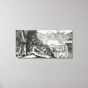 Toile Les raisons de l'établissement de la colonie de