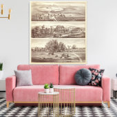 Toile Les ranchs du peuplier (Insitu(Salon))