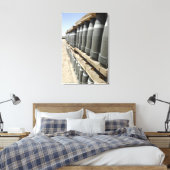 Toile Les rangées de munitions sont empilées et préparée (Insitu(Chambre))