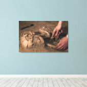 Toile Les restes humains (Insitu (Plancher de Bois))