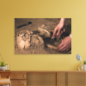 Toile Les restes humains (Insitu(Salon))