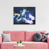 Toile Les rêves de papillons (Insitu(Salon))