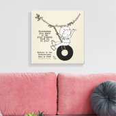 Toile Les rêves vous tiennent (Insitu(Salon))