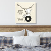 Toile Les rêves vous tiennent (Insitu(Chambre))