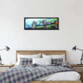 TOILE LES RIDERS DANS LA TEMPÊTE (Insitu(Chambre))