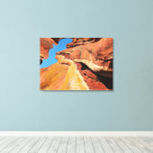 Toile Les rochers dans l'art spatial (Insitu (Plancher de Bois))