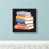 Toile Les romans de Jane Austen VII (Insitu (Plancher de Bois))