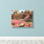 Toile Les Roses de Heliogabalus Sir Lawrence Alma-Tadema (Insitu (Plancher de Bois))