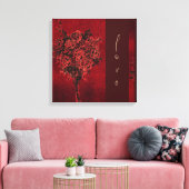 Toile Les roses sont romantiques (Insitu(Salon))