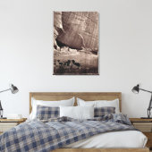 Toile Les ruines antiques du Canyon de Chelle, 1873 (a (Insitu(Chambre))