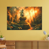 Toile Les Saints Whispers de Bali (Insitu(Salon))