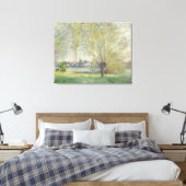 Toile Les saules Claude Monet 1880 (Insitu(Chambre))