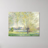 Toile Les saules Claude Monet 1880 (Recto)