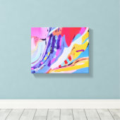 Toile Les sentiments sont devenus sauvages (Insitu (Plancher de Bois))