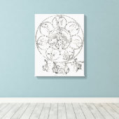 Toile Les Sept Arts Libéraux (Insitu (Plancher de Bois))