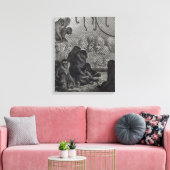 Toile Les singes de Londres (Insitu(Salon))