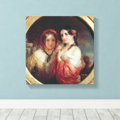 Toile Les Soeurs (Insitu (Plancher de Bois))