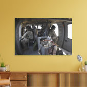 Toile les soldats surveillent les dangers (Insitu(Salon))