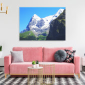 Toile Les sommets des Alpes suisses (Insitu(Salon))