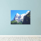 Toile Les sommets des Alpes suisses (Insitu (Plancher de Bois))