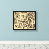 Toile Les sorcières de Satan prennent son nom 8x10 (Insitu (Plancher de Bois))