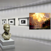 Toile Les splendeurs de la frontière américaine