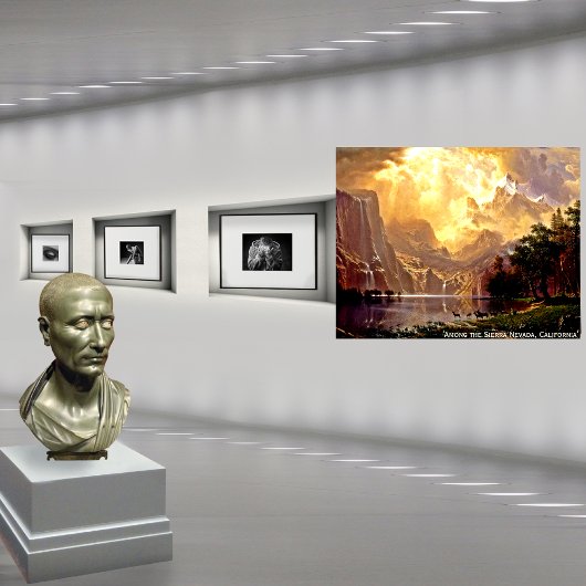 Toile Les splendeurs de la frontière américaine