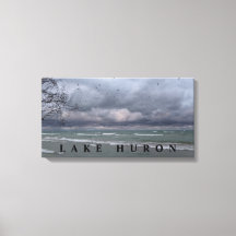 Les squales de neige du lac Huron