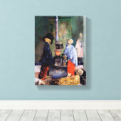 Toile Les squelettes se réchauffent (Insitu (Plancher de Bois))