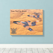 Toile Les Super Mystères Israéliens Sur Le Désert (Insitu (Plancher de Bois))