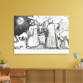 Toile Les systèmes planétaires (Insitu(Salon))