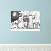 Toile Les systèmes planétaires (Insitu (Plancher de Bois))