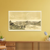 Toile Les temples et les tours de la Virgen (Insitu(Salon))