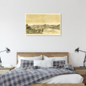 Toile Les temples et les tours de la Virgen (Insitu(Chambre))
