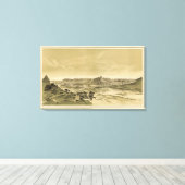 Toile Les temples et les tours de la Virgen (Insitu (Plancher de Bois))