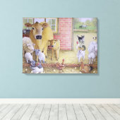 Toile Les temps anciens (Insitu (Plancher de Bois))