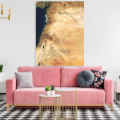 Toile Les terres d'Israël le long de la côte est (Insitu(Salon))