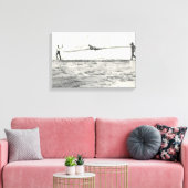 Toile Les tests de planeur de Wright Brothers (Insitu(Salon))