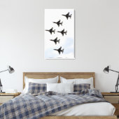 Toile Les Thunderbirds forment une formation Delta de 6  (Insitu(Chambre))