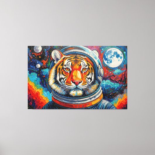 TOILE LES TIGRES DE L'ESPACE SONT PARTIS !-5 (Recto)