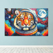 TOILE LES TIGRES DE L'ESPACE SONT PARTIS !-5 (Insitu (Plancher de Bois))