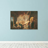 Toile Les Toilettes (Insitu (Plancher de Bois))