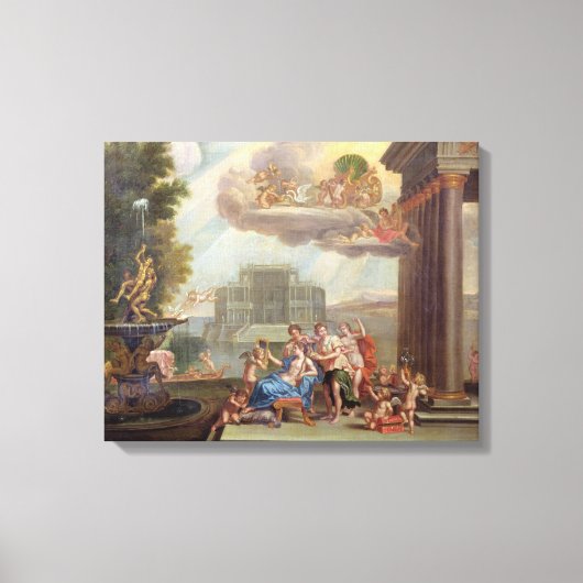 Toile Les toilettes de Vénus, XVIIIe siècle (Recto)