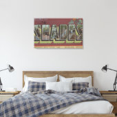 Toile Les tons - Grandes Scènes de lettres (Insitu(Chambre))