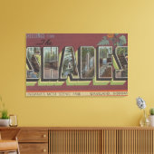 Toile Les tons - Grandes Scènes de lettres (Insitu(Salon))