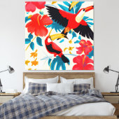 Toile Les Toucans le peuvent ! (Insitu(Chambre))